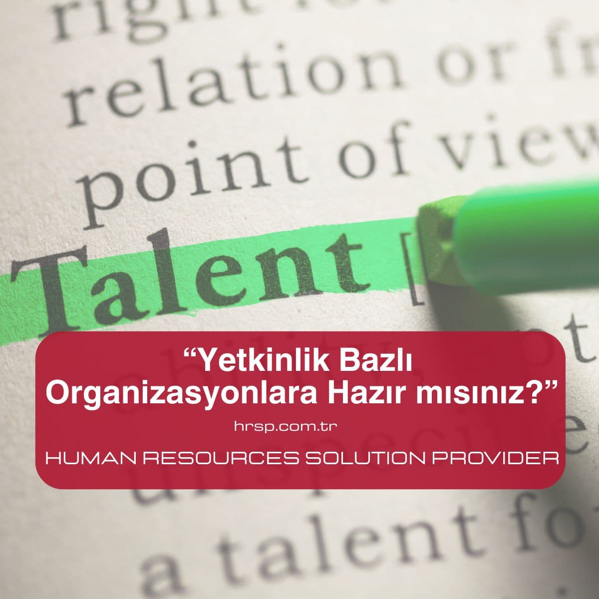 2026'da CHRO'ların En Büyük Gündemi: Yetkinlik Bazlı Organizasyon Yönetimi