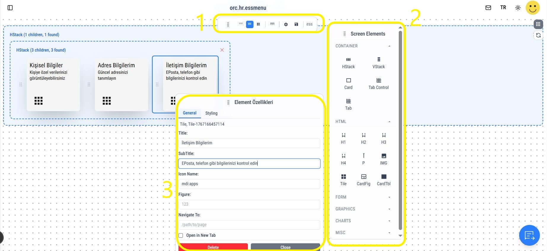 Kart Görünümlü Menü Uygulaması Geliştiriyoruz